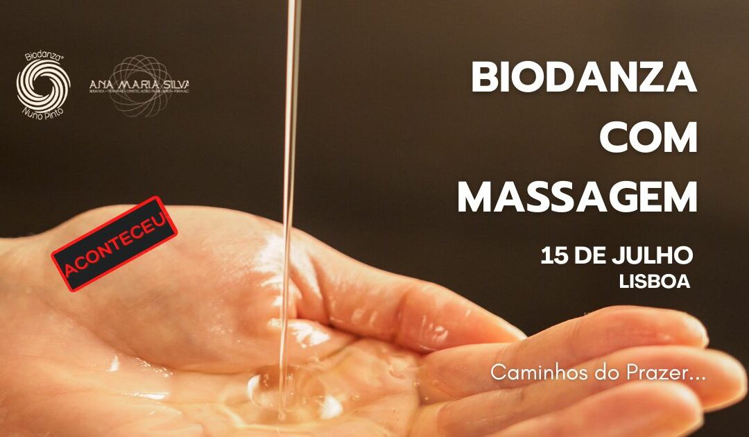 Workshop Biodanza e Massagem